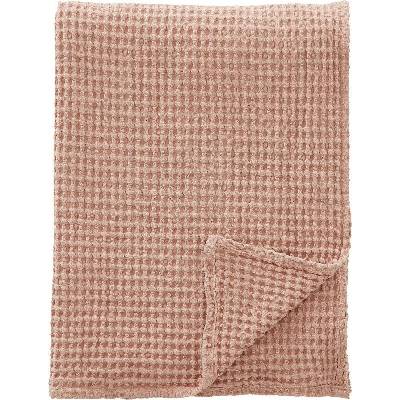 Pineapple Elephant Staroružová bavlnená deka Jaipur Chunky Waffle 150x200