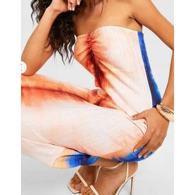 Boohoo klasické midi šaty na bežné nosenie