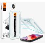 Spigen iPhone Air SPIGEN EZ FIT защитно стъкло за екран 2бр. 2.5D, 9H + рамка, TRANSFER AGL09861 (AGL09861)