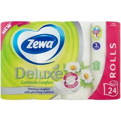 ZEWA Deluxe kamilka 3-vrstvový 24 ks