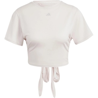 Adidas Функционална тениска 'Studio' бяло, размер L