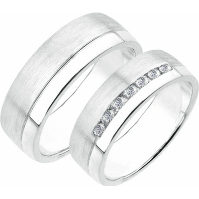 SP-221-Ag Stříbrné snubní prsteny