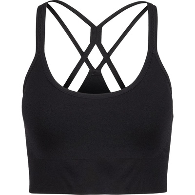 Stoic Дамски спортен сутиен Stoic Women's VegbySt. II Flow Seamless Bra Sports bra - Black - размер S/M (114-3238-0211)