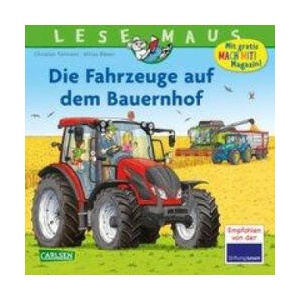 LESEMAUS 187: Die Fahrzeuge auf dem Bauernhof (ISBN: 9783551085931)