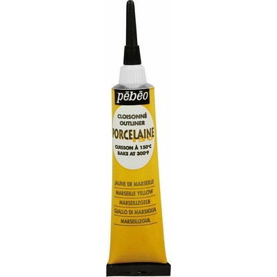 Pébéo Porcelaine 150 Kontúra na porcelán Marseilles Yellow 20 ml