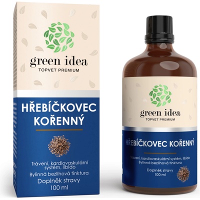 Green idea Hřebíčkovec bezlihová tinktura 100 ml