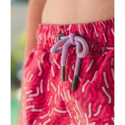 Sea'sons plavky Fingerprint Ruby
