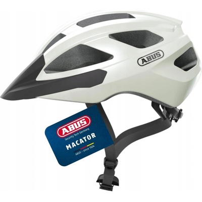 Abus Macator White Silver 2023
