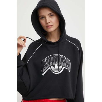 Adidas Памучен суичър adidas Originals в черно с качулка с принт IT9772 (IT9772)