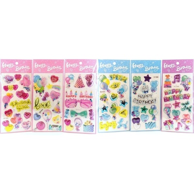 Wiky Samolepky W016590 22x9 5cm s glitrom