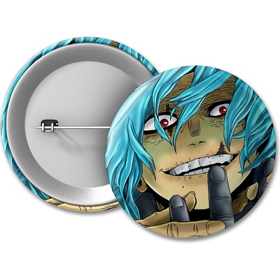Boku no Hero Academia BNHA placka Shigaraki 50 mm