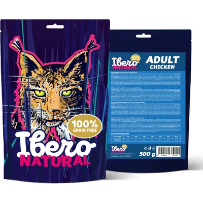 Ibero Grain-free Cat Adult Chicken 0,5 kg