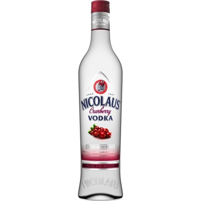 Nicolaus Cranberry Vodka 38% 0,7 l (holá láhev)