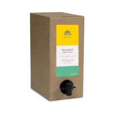 PINO Ароматно масажно масло, Лимон и мента, 3000 мл
