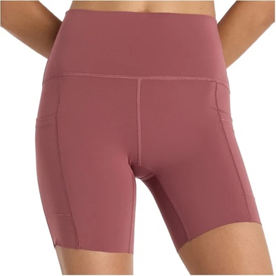 New Balance Дамски клин за бягане New balance Women's Sleek Pocket High Rise Short 6'' Running tights - Red - размер XS (127-1104-0212)