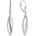 Silvero strieborné náušnice EV76104