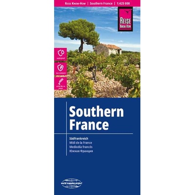 Reise Know-How Verlag mapa France south 1:425 t. voděodolná