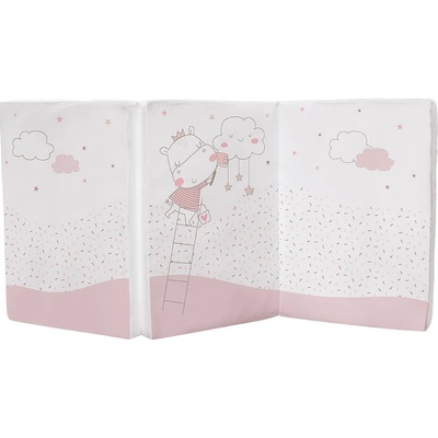 KikkaBoo Сгъваем матрак 60/120/5 cm Hippo Dreams (31107020031)