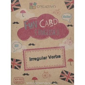 Creativo - Fun card English Irregular Verbs