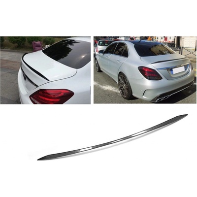 Spoiler Mercedes Benz C W205 vzhled carbon