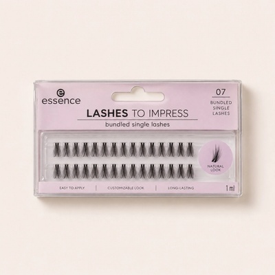 Essence Lashes To Impress umělé řasy 07 Bundled Single Lashes 20 kusů – Hledejceny.cz