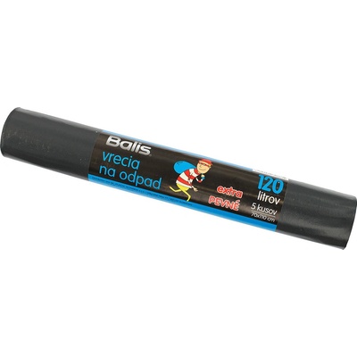 Extol Craft 97004 Vrecia na odpad LDPE 80µm 120l 5ks