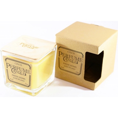 Czech Perfume Candle 'Svěží bylinky' 240 g