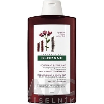 Klorane Shampooing À La Quinine & Edelweiss BIO šampón s chinínom a bio plesnivcom alpským 400 ml