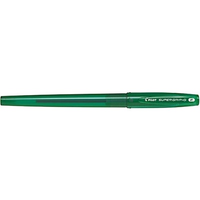 Pilot Химикалка, 0, 22 мм, капачка, PILOT "Super Grip G", зелена BPS-GG-F-G (BPS-GG-F-G)