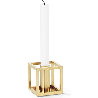 Svícen Kubus 1 Brass Audo Copenhagen