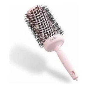 Olivia Garden Expert Blowout Speed Ceramic Round Brush, Pastel Pink, 65 mm - B-2626