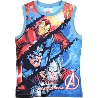 Tílko Avengers er 1265 tyrkysový lem