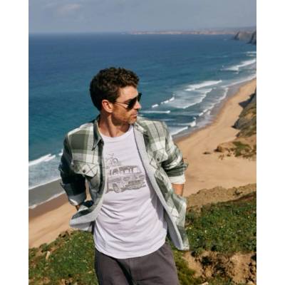 Saltrock Тениска Saltrock Re-Wild в бяло (TSF12401040WHITE)