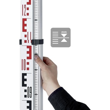 Laserliner Телескопична нивелирна лата Laserliner 080.43 - 5 m (080.43)