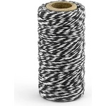 PartyDeco Нишка Baker's Twine черна 50 м