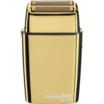 BaByliss PRO Double Foil Metal Shaver Gold