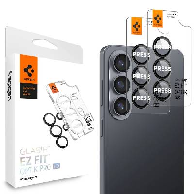 Oslona aparatu spigen optik pro hd glas. tr ez fit camera protector 2-pack galaxy s26+ plus black (8800337242096)