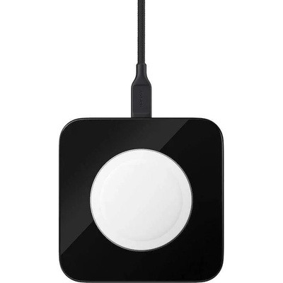 Nomad Base One MagSafe Qi Charger 15W - поставка (пад) за безжично зареждане за iPhone с Magsafe (черен)