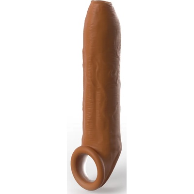 Pipedream Fantasy X-tensions Elite Uncut Silicone Penis Enhancer with Strap Tan