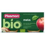 Plasmon БИО Плодово пюре Ябълка 6м+ 2х80г - topcho-online