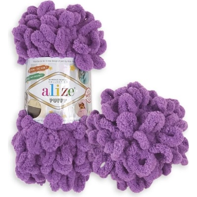 Alize Puffy 437 tmavě fialová