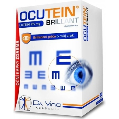 Simply You Ocutein Brillant Lutein 25 mg DaVinci 60 kapsúl + kvapky