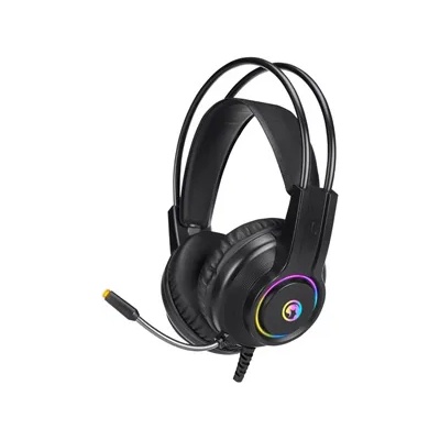 Herní sluchátka s mikrofonem Marvo HG8935, ovládání hlasitosti, černá, podsvícená, USB (HG8935)