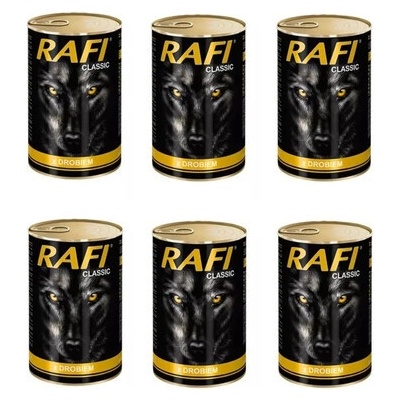 Dolina Noteci Rafi Classic Adult Dog drůbeží v omáčce 6 x 1240 g