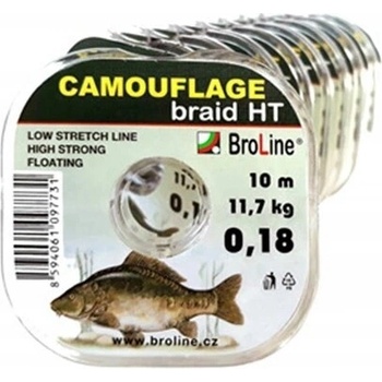 Broline šnúra Camouflage 10m 0,16mm 10,6kg