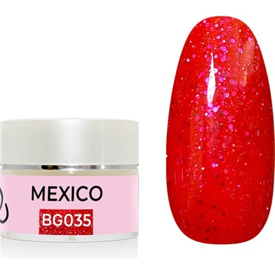 Expa nails expanails uv led gel barevný mexico neon třpyt 5 g