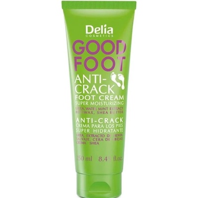 Delia Good Foot Овлажняващ крем за крака против напукване, 250 ml