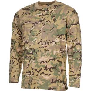 MFH Американска тениска с дълъг ръкав, operation-camo (00113X)