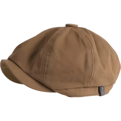 HARAHU Мъжка беретка ma-22429 - Кафява kp22429