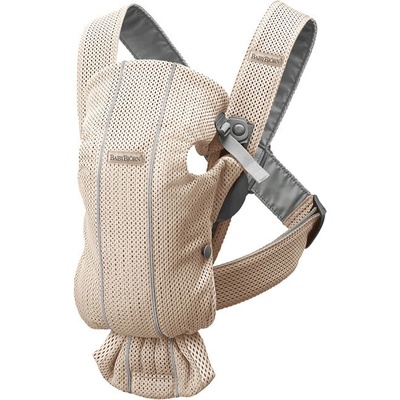 MIMORIADNA PONUKA BABYBJÖRN Nosič Mini Pearly Pink, 3D Mesh